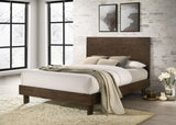 Glenwood Warm Brown 48-inch Queen Platform Panel Bed by Coaster at Eve Furniture