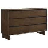 Glenwood Warm Brown 5-Piece Eastern King Bedroom Set by Coaster at Eve Furniture