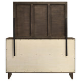 Glenwood Warm Brown 6-drawer Dresser and Mirror by Coaster at Eve Furniture
