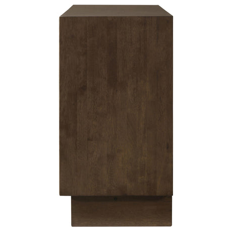 Glenwood Warm Brown 6-Drawer Dresser by Coaster at Eve Furniture