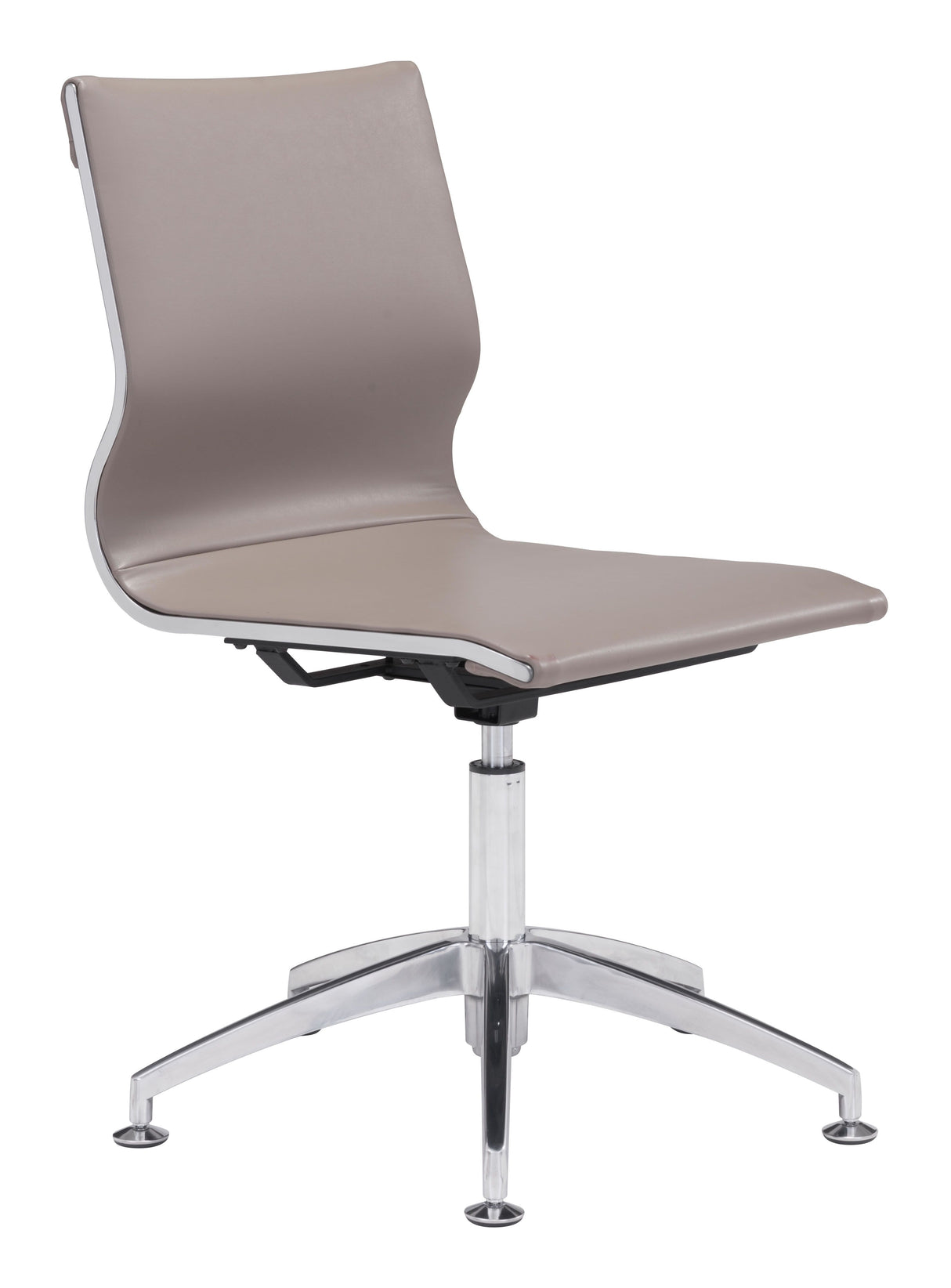 Glider Conference Chair Taupe by Zuomod at Eve Furniture