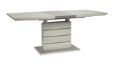 Glissand Chrome Metal/Gray Dining Set by Homelegance at Eve Furniture