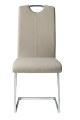 Glissand Chrome Metal/Gray Dining Set by Homelegance at Eve Furniture