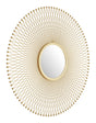 Glow Gold Round Mirror by Zuomod at Eve Furniture