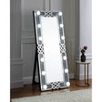 Glow Silver Floor Mirror by New Era Innovations at Eve Furniture
