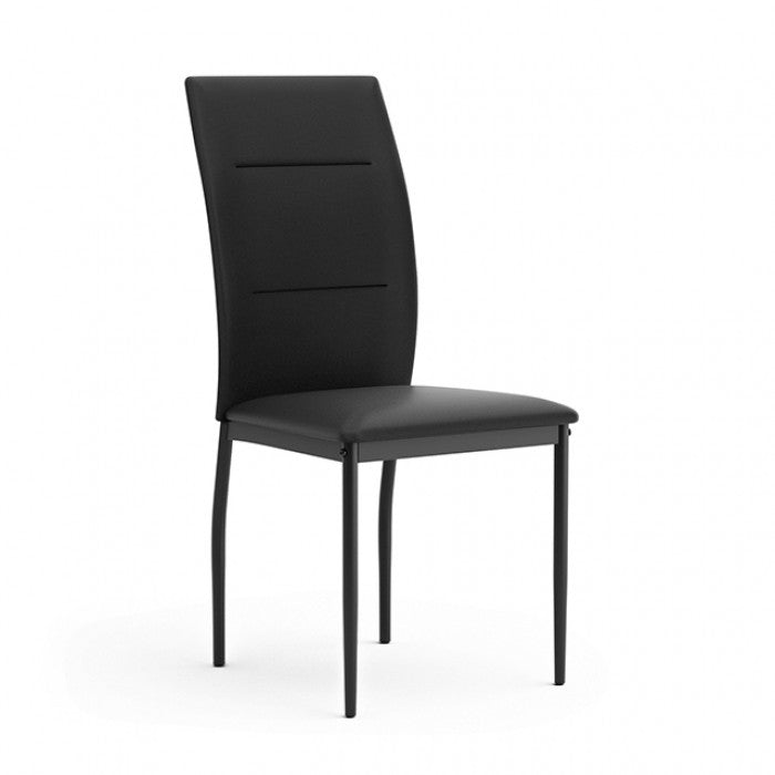 Malin Black Chair Set of 2