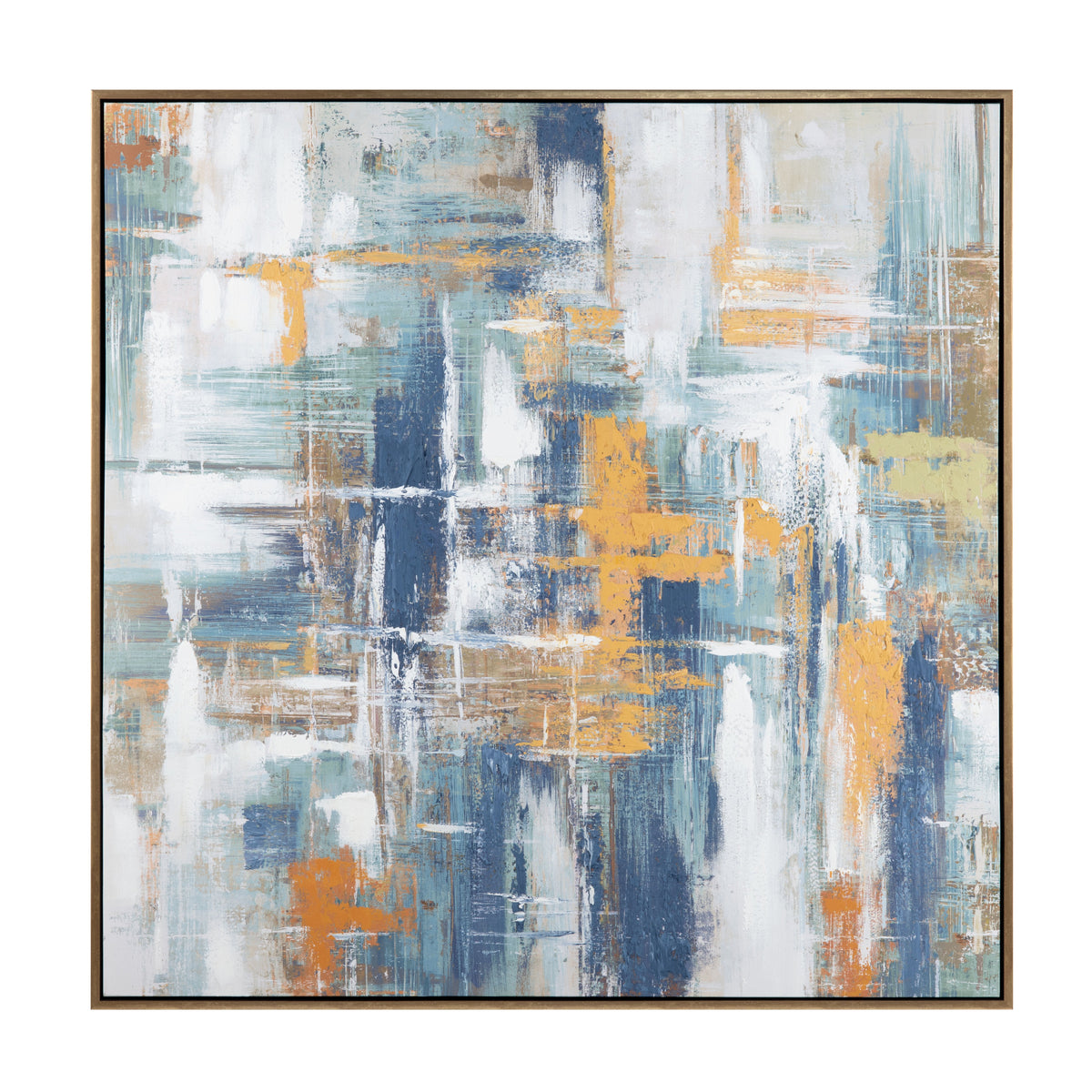 Go Green Blue/Green Canvas by Crestview at Eve Furniture