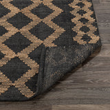 Gobi Black/Natural Rug by Classic Home at Eve Furniture