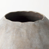 Gobi Large Tan Ceramic Oval Vase by Mercana at Eve Furniture
