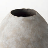 Gobi Small Tan Ceramic Oval Vase by Mercana at Eve Furniture