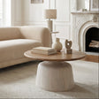 Goblet Brown & White Coffee Table by Zuomod at Eve Furniture