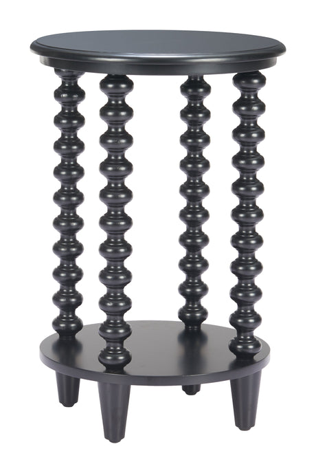 Gocce Black Side Table by Zuomod at Eve Furniture
