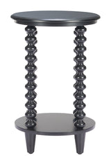 Gocce Black Side Table by Zuomod at Eve Furniture
