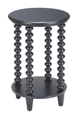 Gocce Black Side Table by Zuomod at Eve Furniture