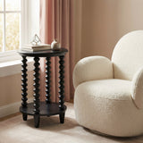 Gocce Black Side Table by Zuomod at Eve Furniture