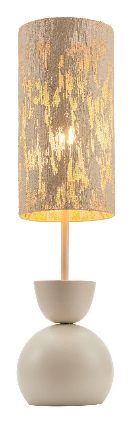 Gochi White Table Lamp by Zuomod at Eve Furniture