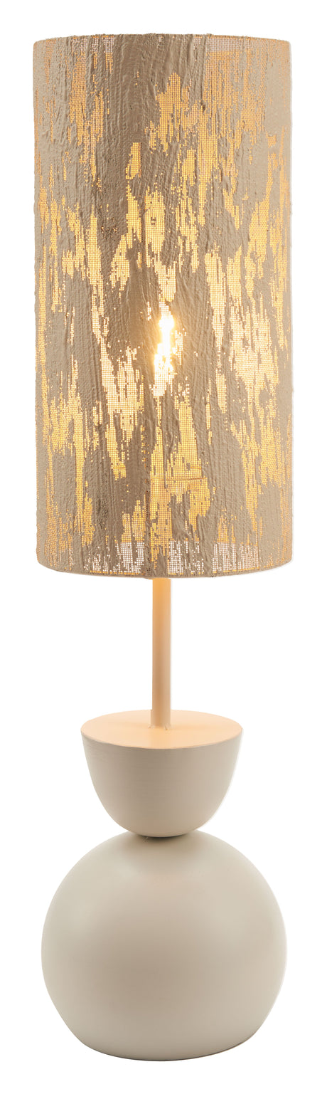 Gochi White Table Lamp by Zuomod at Eve Furniture