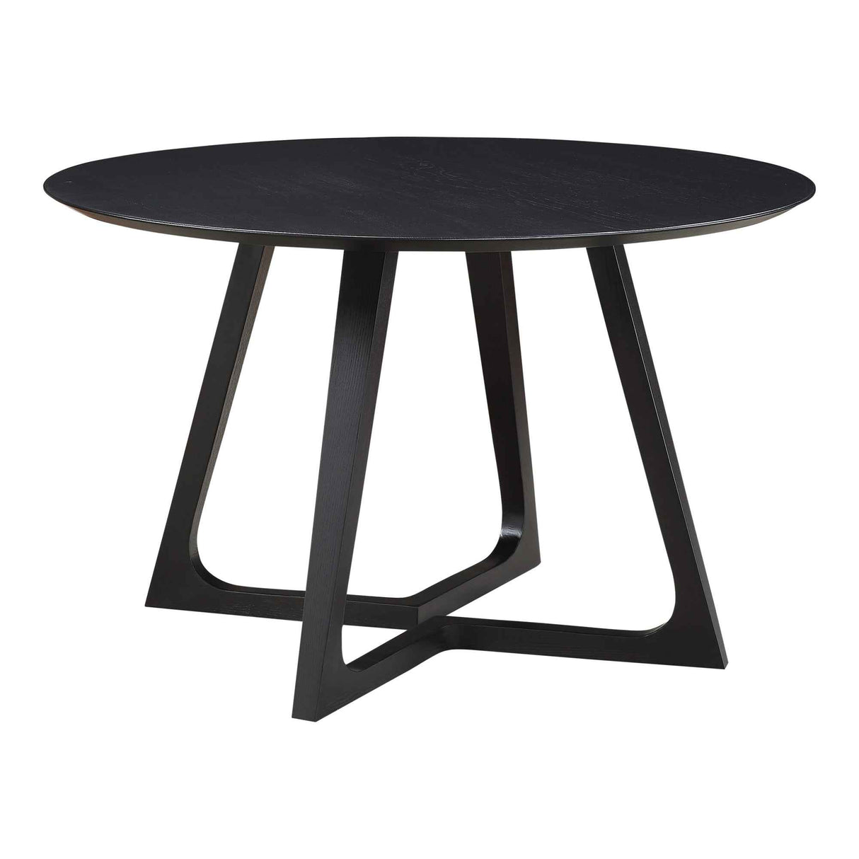 Godenza Black Round Dining Table