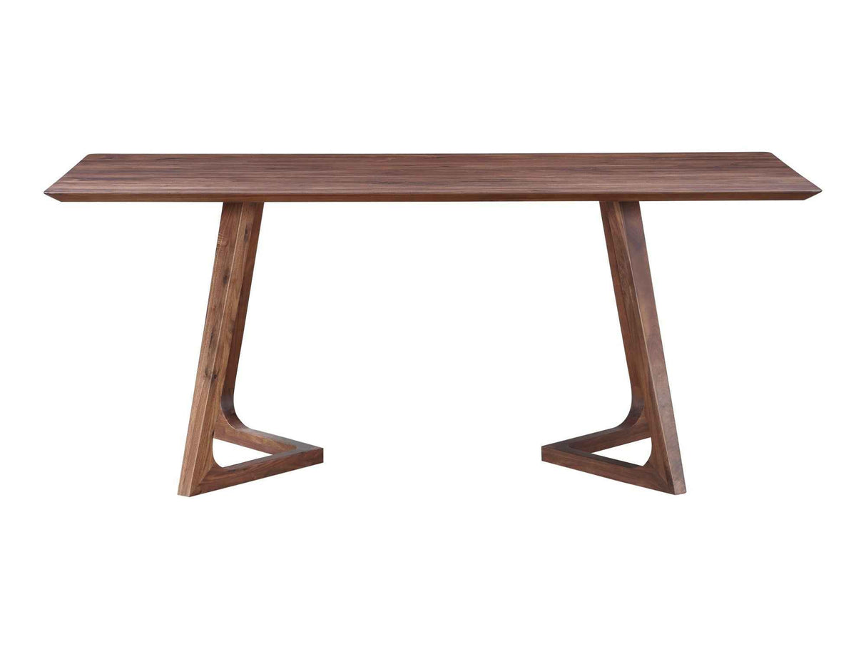Godenza Brown Rectangular Dining Table
