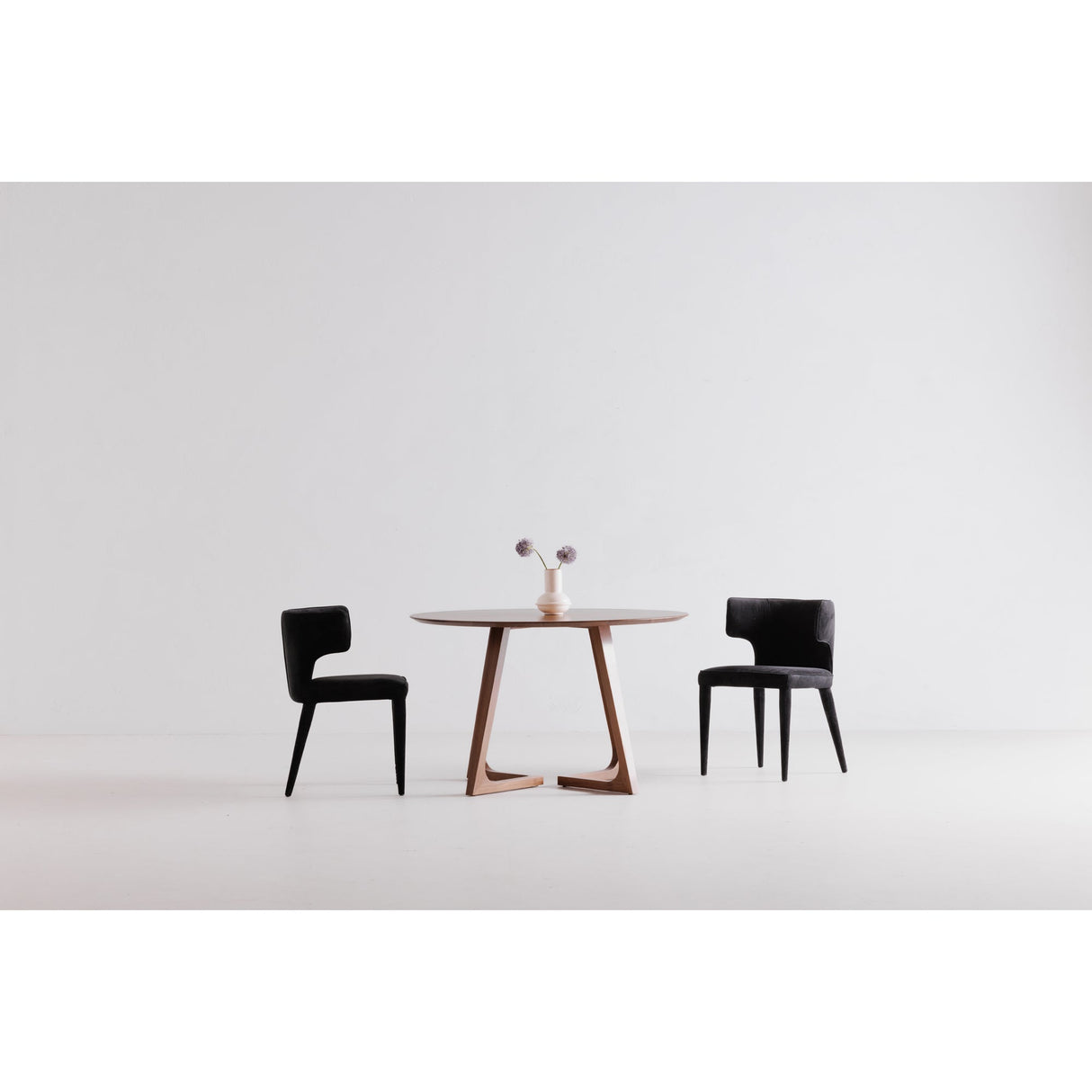 Godenza Brown Round Dining Table by Moe's Home at Eve Furniture