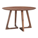 Godenza Brown Round Dining Table