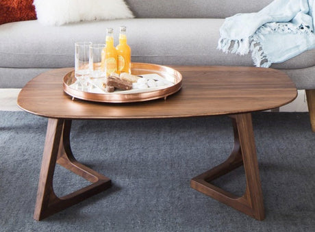 Godenza Coffee Table Small - Walnut by Moe's Home at Eve Furniture
