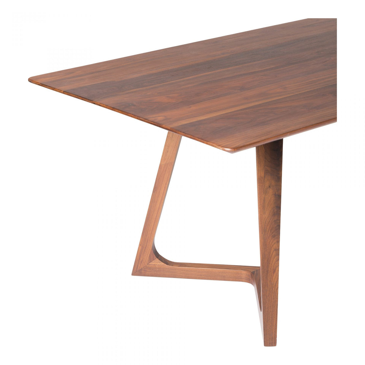 Godenza Dining Table Rectangular - Walnut by Moe's Home at Eve Furniture