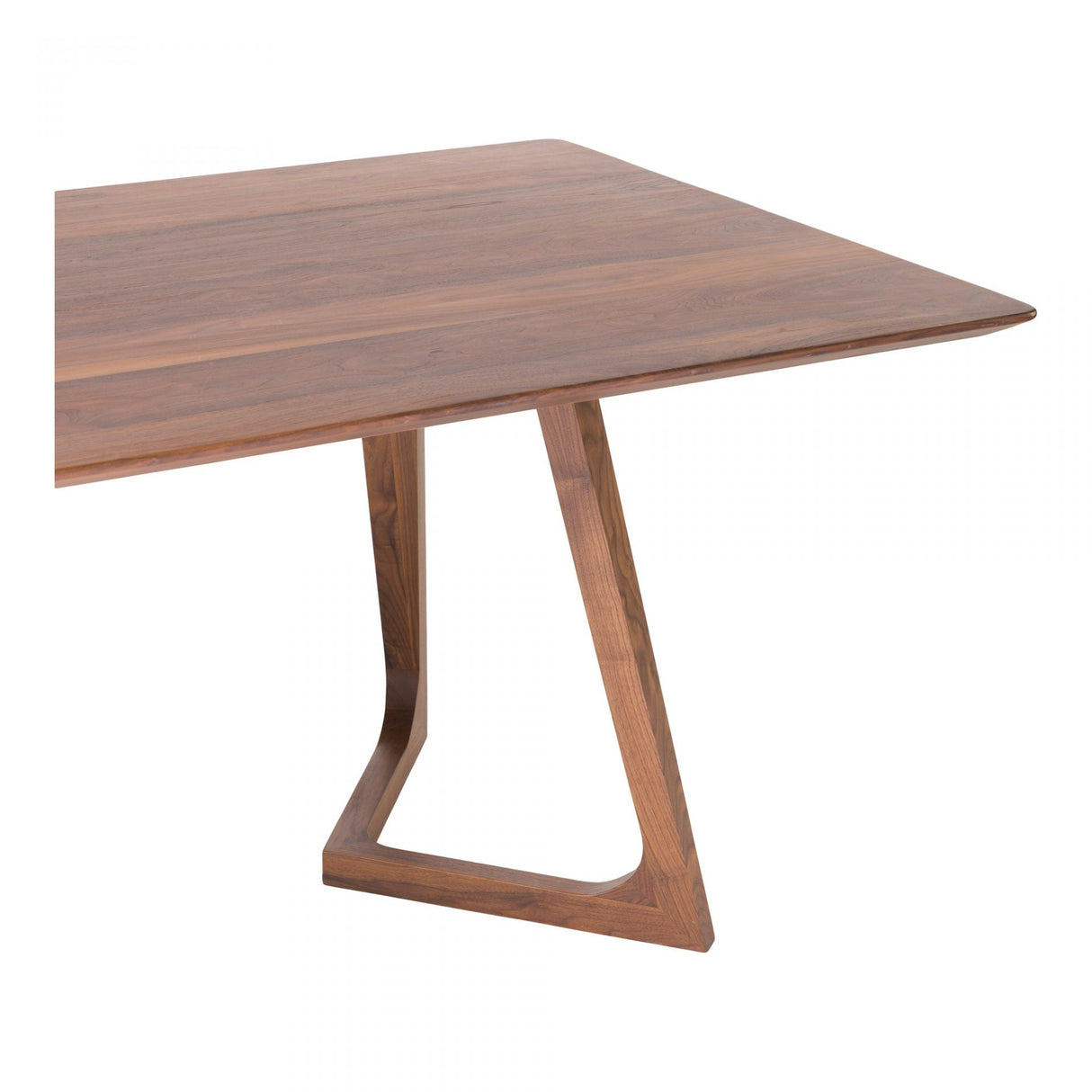 Godenza Dining Table Rectangular - Walnut by Moe's Home at Eve Furniture