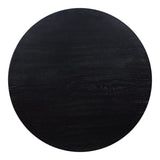 Godenza Dining Table Round - Black Ash by Moe's Home at Eve Furniture
