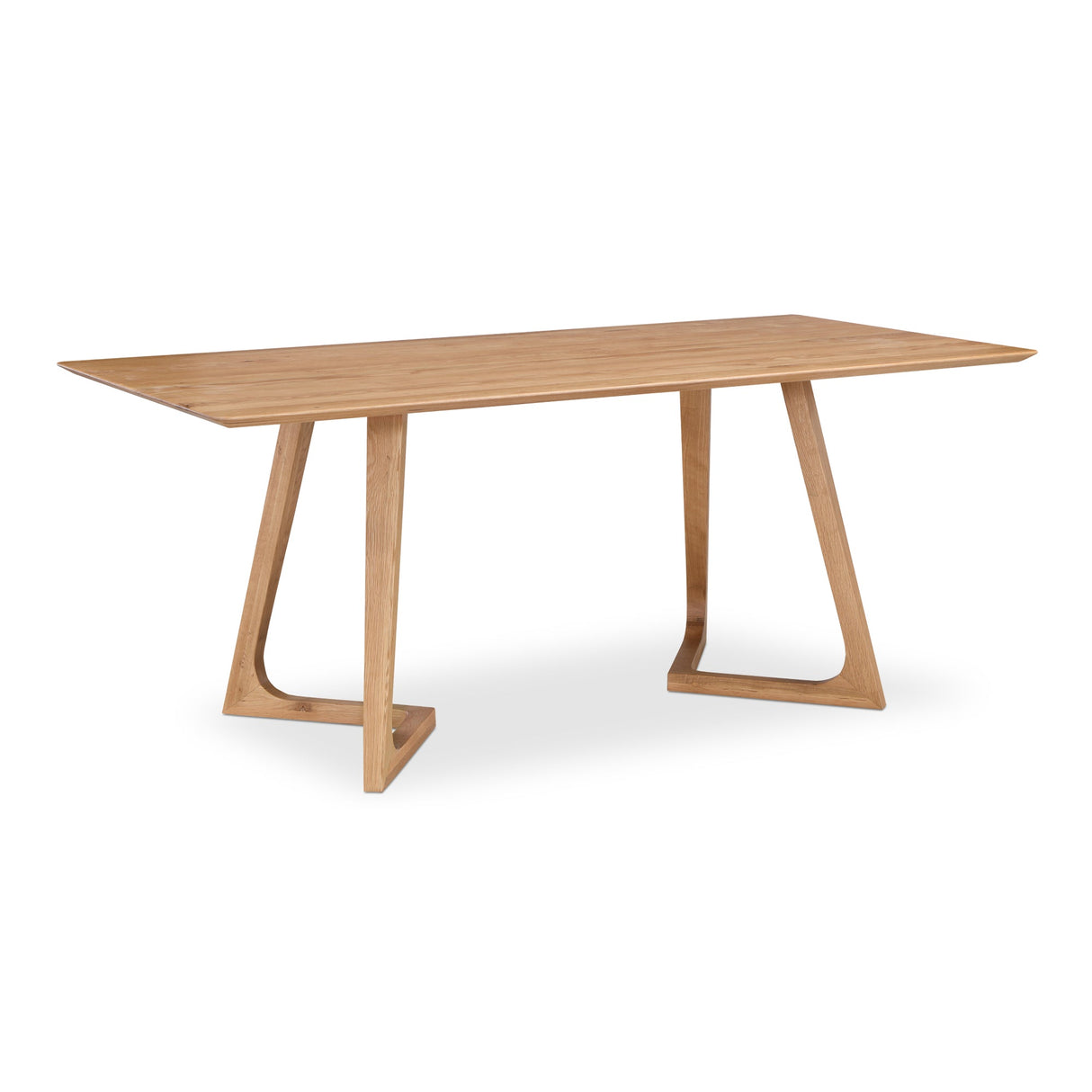Godenza Oak Rectangular Dining Table by MOES at Eve Furniture