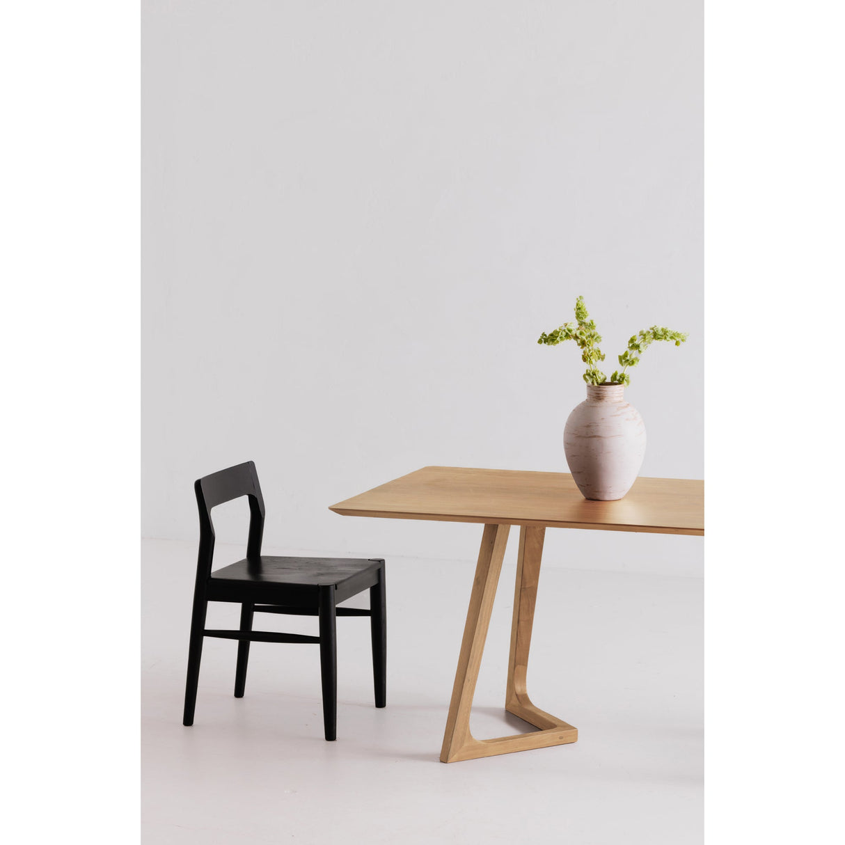 Godenza Oak Rectangular Dining Table by MOES at Eve Furniture