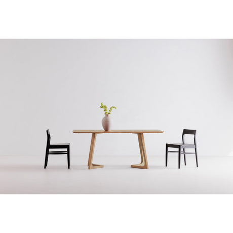 Godenza Oak Rectangular Dining Table by MOES at Eve Furniture