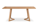 Godenza Oak Rectangular Dining Table