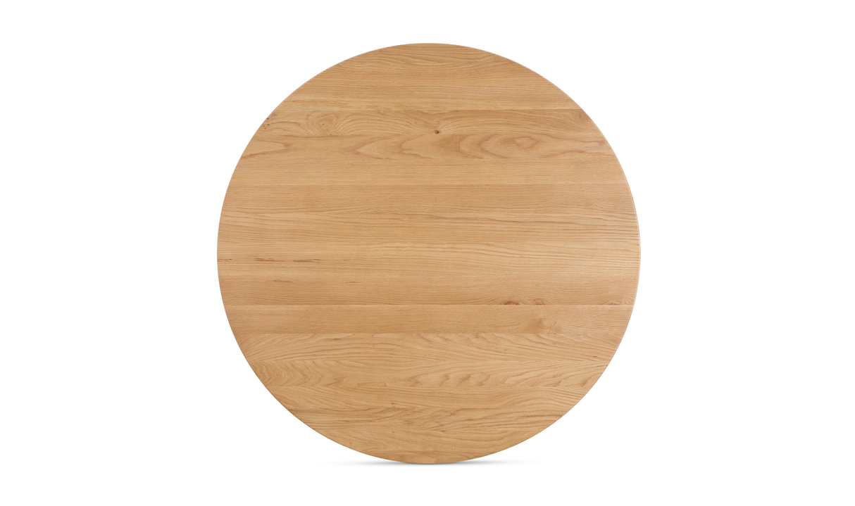 Godenza Round Dining Table Oak by Moe's Home at Eve Furniture