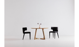 Godenza Round Dining Table Oak by Moe's Home at Eve Furniture
