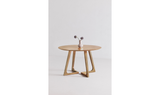 Godenza Round Dining Table Oak by Moe's Home at Eve Furniture