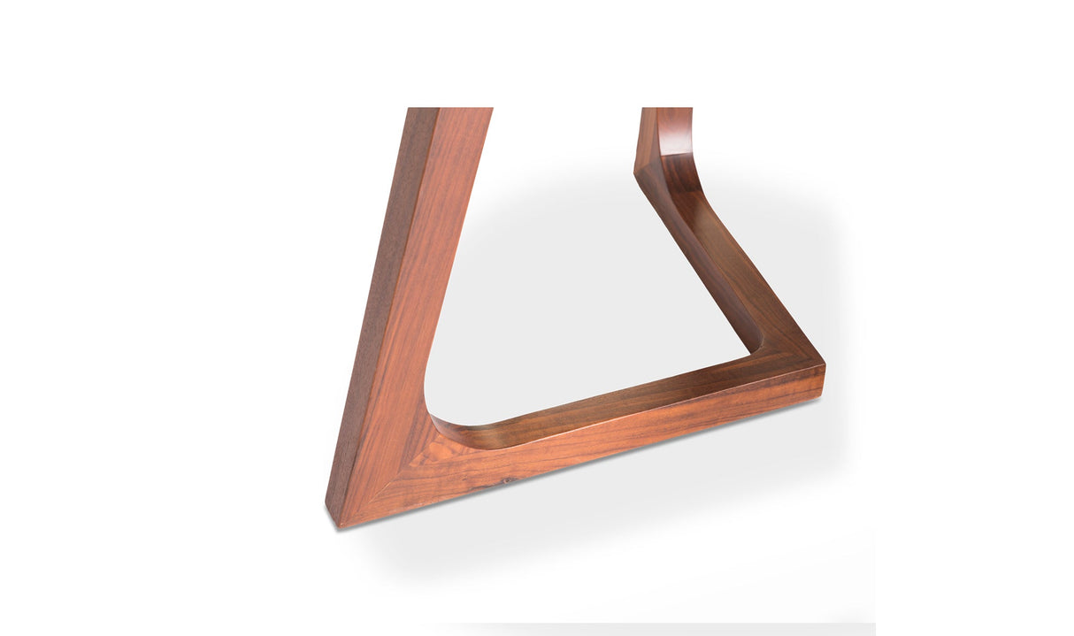 Godenza Round Dining Table Walnut by Moe's Home at Eve Furniture