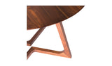 Godenza Round Dining Table Walnut by Moe's Home at Eve Furniture