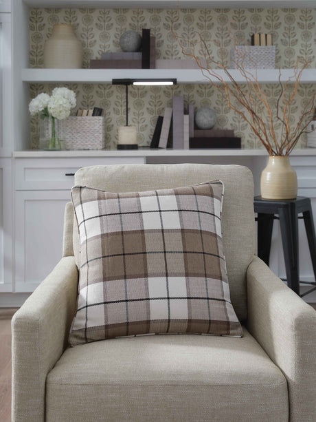 Godricton Brown/Black/Cream Pillow by Ashley at Eve Furniture