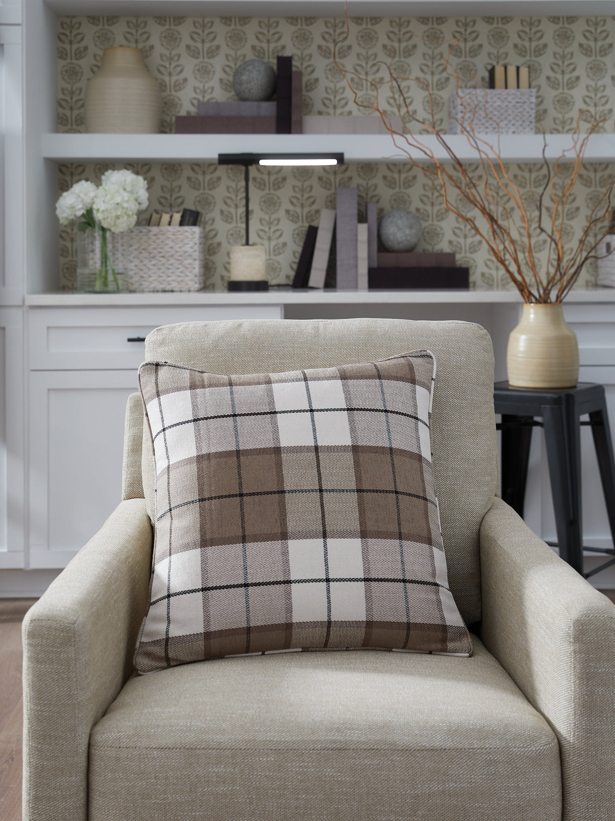 Godricton Brown/Black/Cream Pillow (Set of 4) by Ashley at Eve Furniture