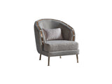 Gokce 4-pieces (2 Sofa & 2 Chair) Livingroom Set in Grey by Furnia at Eve Furniture