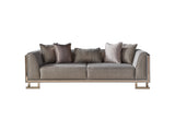 Gokce 4-pieces (2 Sofa & 2 Chair) Livingroom Set in Grey by Furnia at Eve Furniture