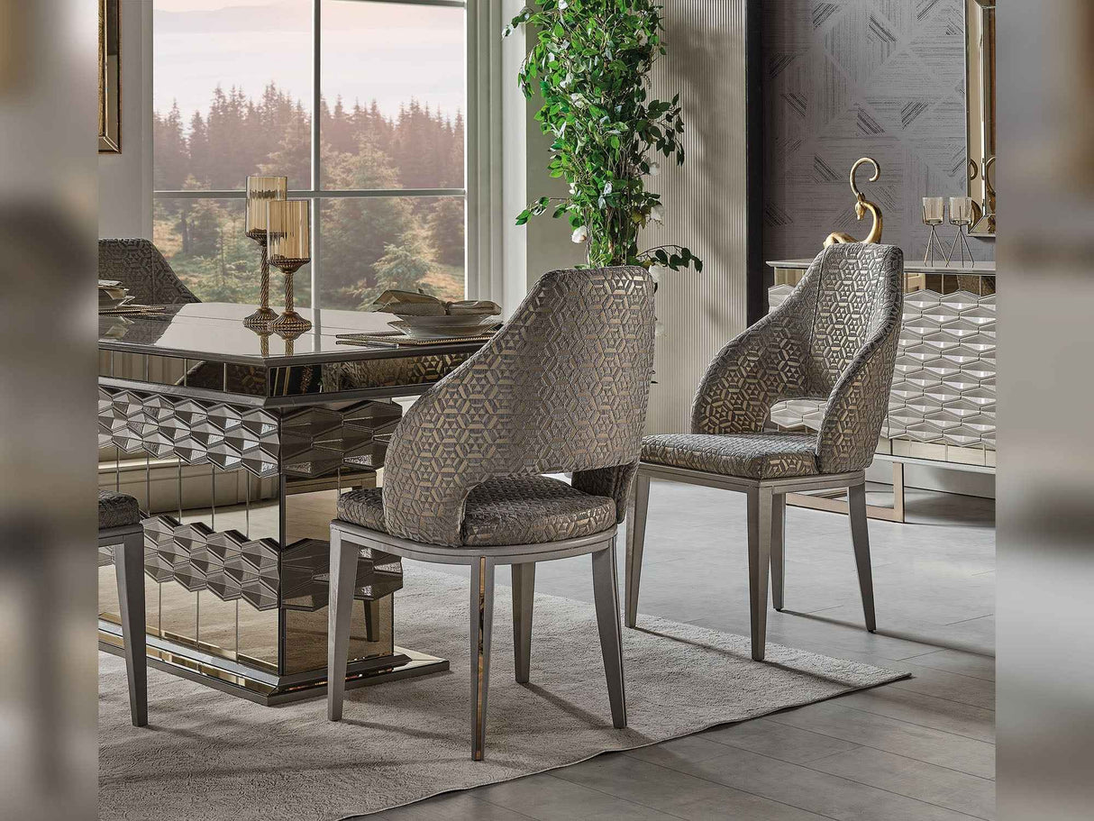 Gokce Dining Chair, Set of 2 by Furnia at Eve Furniture