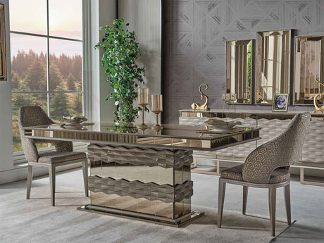 Gokce Dining Chair, Set of 2 by Furnia at Eve Furniture