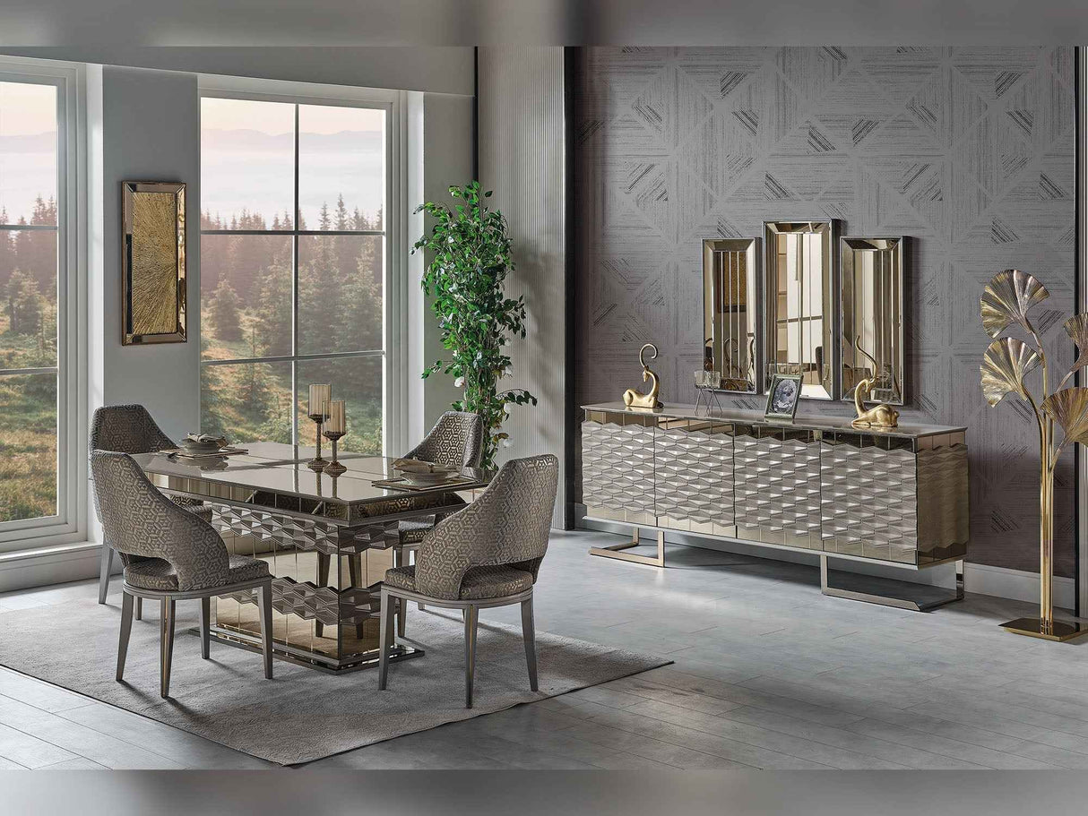 Gokce Dining Chair, Set of 2 by Furnia at Eve Furniture
