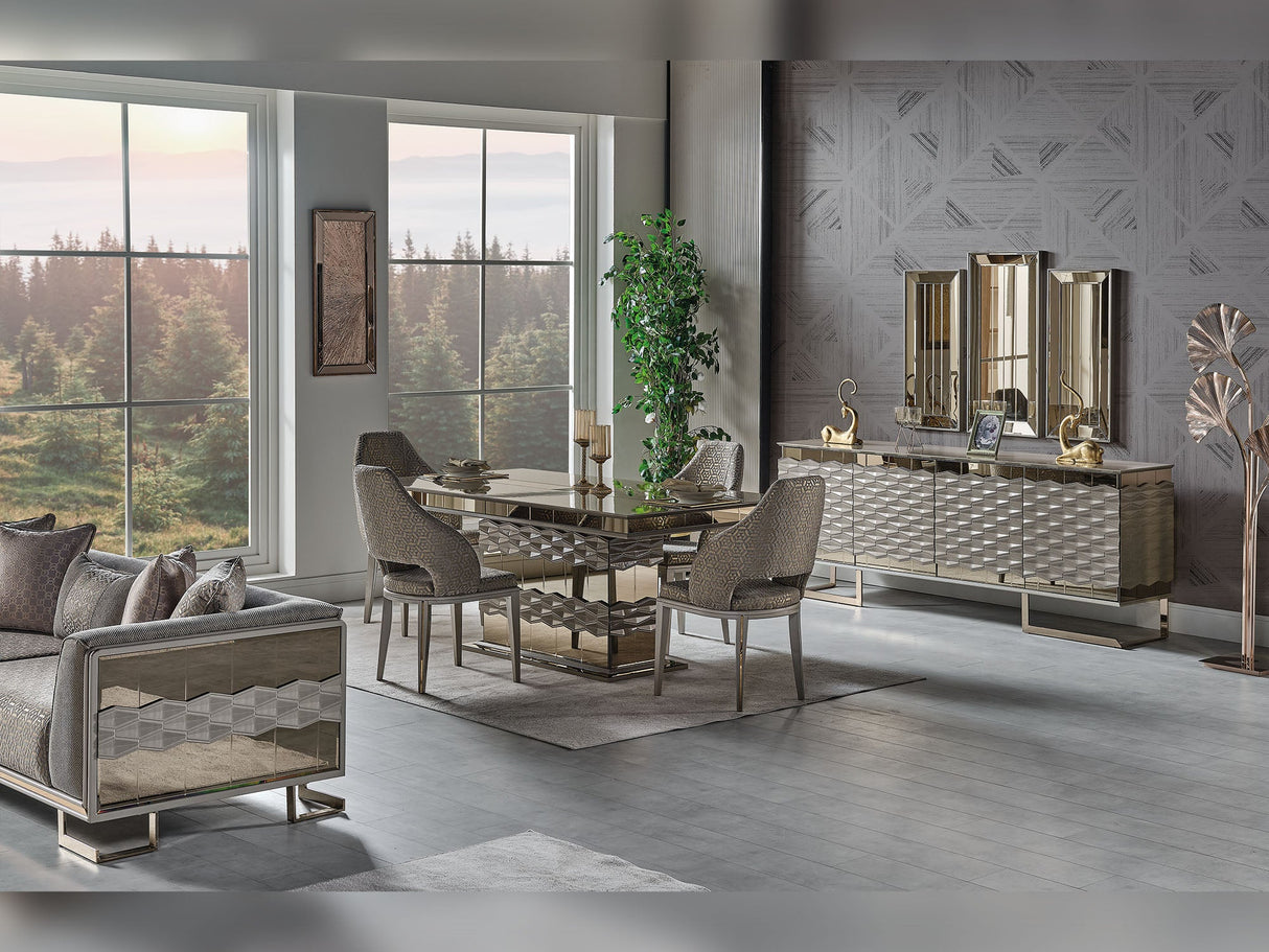 Gokce Dining Chair, Set of 2 by Furnia at Eve Furniture