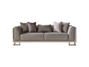 Gokce Grey Stationary Sofa by Furnia at Eve Furniture