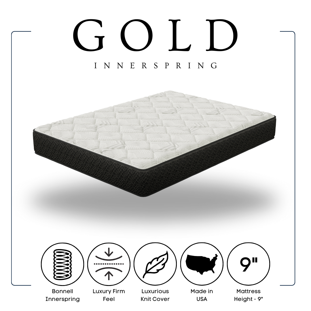 Gold 9" Innerspring King Mattress