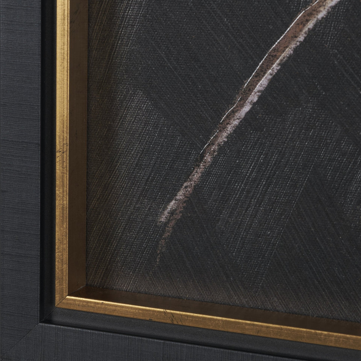 Golden Grasses I by Mercana Studio Hand Embelished Textured Framed Artwork Matted by Mercana at Eve Furniture
