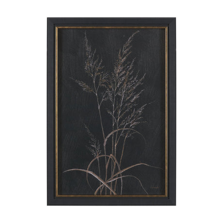 Golden Grasses II by Mercana Studio Hand Embelished Textured Framed Artwork Matted by Mercana at Eve Furniture